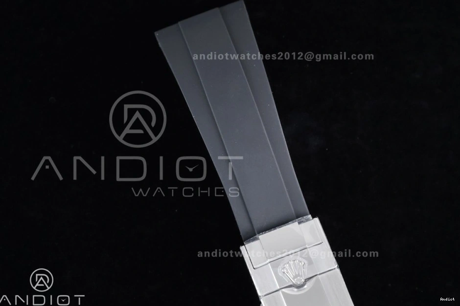 Oysterflex VS4131 (Weighted) Edition Silver Strap V2 VSF 126519 on 1:1 Daytona Black Best Dial Diamonds 0127